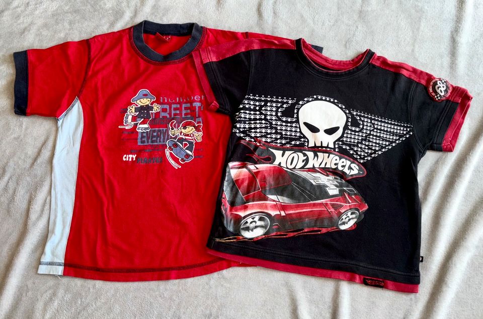 Paket T-Shirts für Jungs Gr. 122 - H&M Zara Hotwheels in Rückersdorf