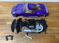 Kyosho pure ten GP Spider MK 2 Chassis RC Nitro Verbrenner Bayern - Tuntenhausen Vorschau