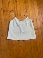 Kurzes Top Camisole weiß Pailletten Asos Baden-Württemberg - Bruchsal Vorschau