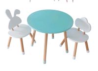 Kindertisch mit zwei Stühlen Sitzgarnitur Bayern - Großostheim Vorschau