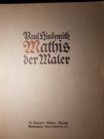 Klavierauszug  Matthis der Maler von Paul Hindemith    40.-€ Hamburg-Nord - Hamburg Groß Borstel Vorschau