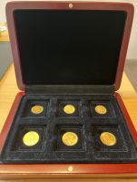 Holzmünzenbox mit 6 Goldmünzen Preussen 10 Mark + 20 Mark Baden-Württemberg - Vöhringen Vorschau