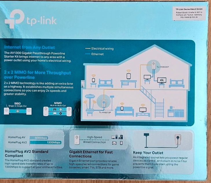 TP-Link AV1300 Gigabit in Rosenheim