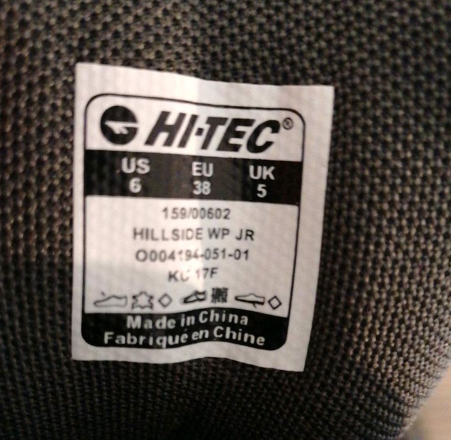 Hi-Tec Wanderschuhe Gr. 38, Outdoorschuhe in Berlin