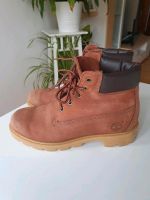 36 Timberland Waterproof Premium Stiefel Boots Braun Echtleder Düsseldorf - Pempelfort Vorschau