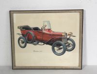 Kunstdruck, "Oldtimer", Gemälde, Automobil, "Wanderer 1913" Berlin - Pankow Vorschau