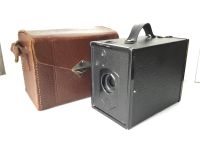 AGFA Box 44 Vintage Fotoapperat + Tasche Nordrhein-Westfalen - Velbert Vorschau