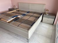 Elegant, modernes Bett (200 x 200) mit Lattenrosten + Nachttische Nordrhein-Westfalen - Nörvenich Vorschau