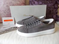 Santoni Sneaker Clean Icon Taupe Grau EU40.5 UK6 NP520€ Schuhe Nordrhein-Westfalen - Hamm Vorschau