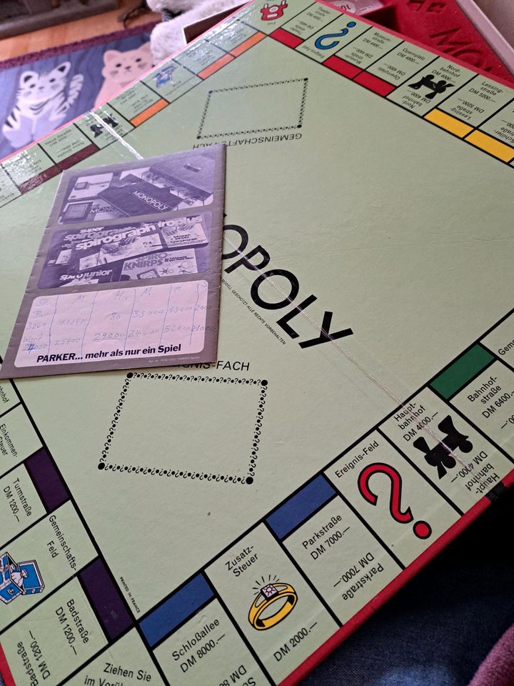 Altes Monopoly spiel in Schwelm