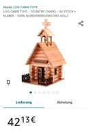 Neu + OVP - Log Cabin Toys - Country Chapel - Holzkirche Eimsbüttel - Hamburg Eidelstedt Vorschau