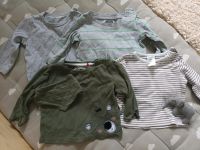 Langarmshirt Babyshirt 62 grau H&M Bär S.Oliver geringelt Niedersachsen - Hagen am Teutoburger Wald Vorschau