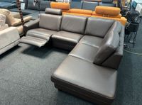 Ecksofa Leder Hukla Echtleder Motor Sofa Couch Möbel UVP 4210€ Hessen - Alsfeld Vorschau