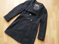 Esprit navy blau Mantel S 36 38 Wollmantel Schalkragen Jacke Zwei Dresden - Leuben Vorschau