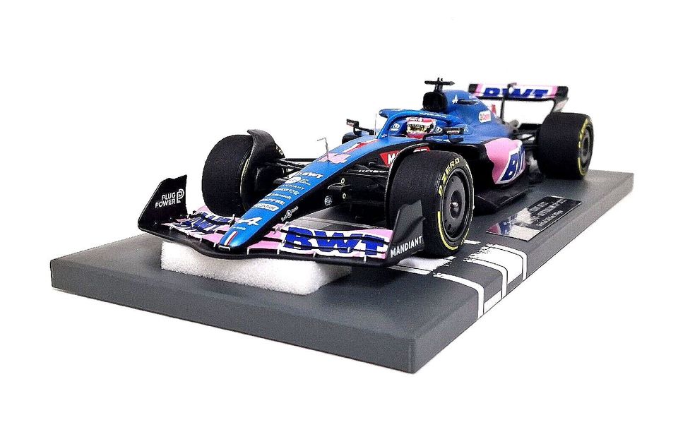 BWT ALPINE F1 TEAM A522 FERNANDO ALONSO AUSTRALIAN GP 2022 1:18 in Laxten