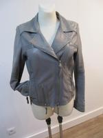 BiBA Lederjacke Echtleder Grau Gr.36 Berlin - Tempelhof Vorschau