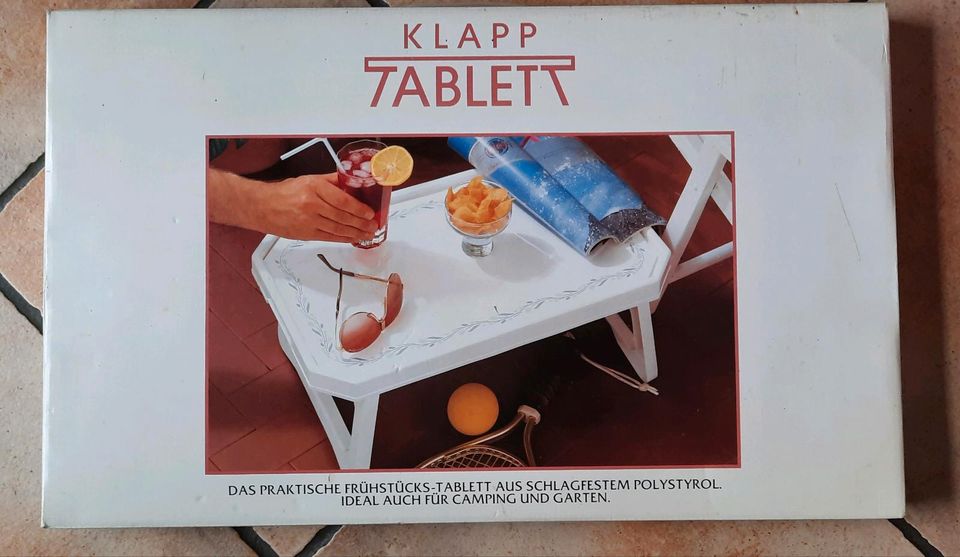 Klapp-Tablett, Tablett-Tisch in Breesen