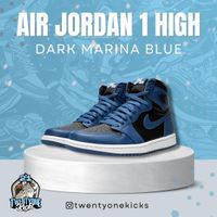 Air Jordan 1 Retro High OG Dark Marina Blue EU 44 Baden-Württemberg - Bietigheim-Bissingen Vorschau