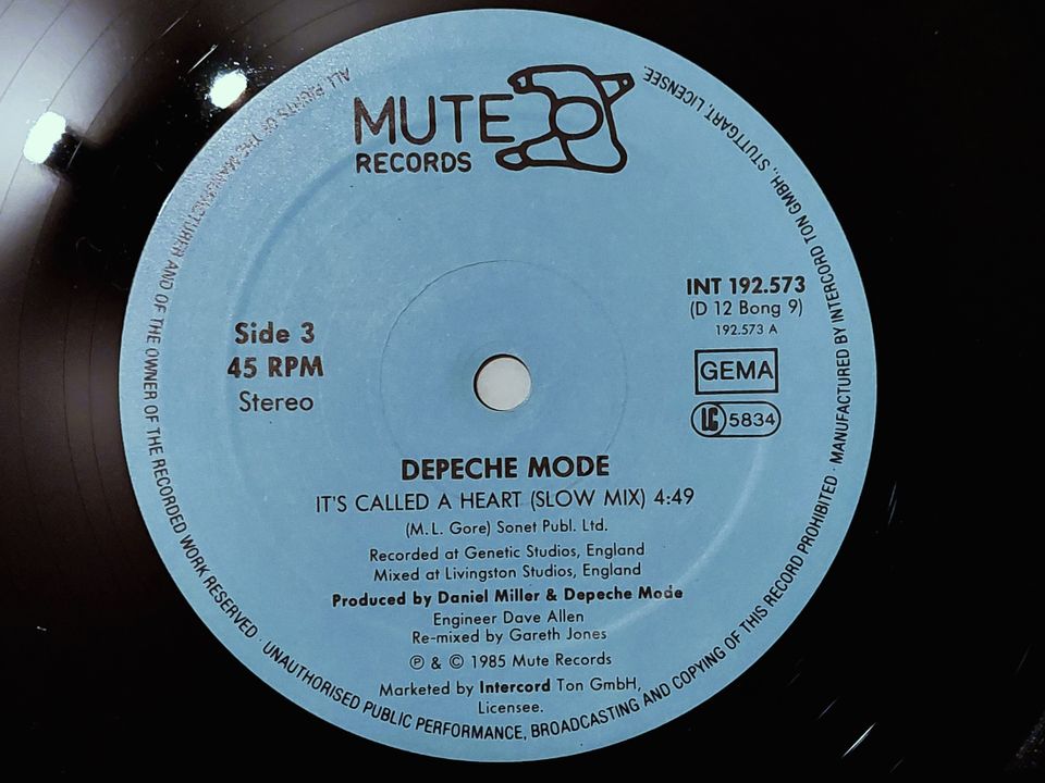 Depeche Mode Maxi Single Twin Set Special Limited Edition 1985 in Berlin