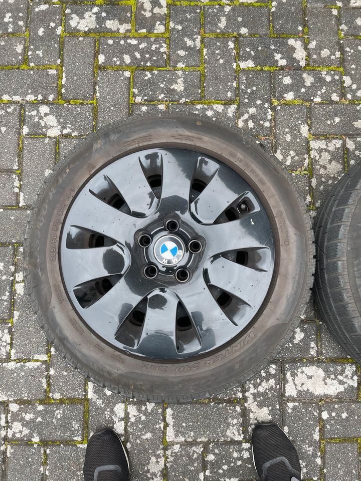 BMW 5er E60 Winterräder, Reifen, LK 5x120, 7Jx16, 205/60R16 in Cottbus