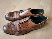 Halbschnürschuhe Echtleder Gr.40 Hessen - Hanau Vorschau