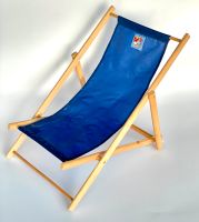 Liegestuhl für Puppen ca 45 bis 62 cm Größe Holz blau Dresden - Loschwitz Vorschau