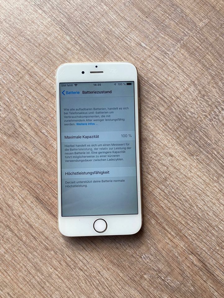 iPhone 6 16 GB Rosegold in Mögglingen