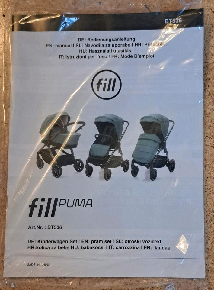 Filikid Puma 3 in 1 Kinderwagen in Hauzenberg