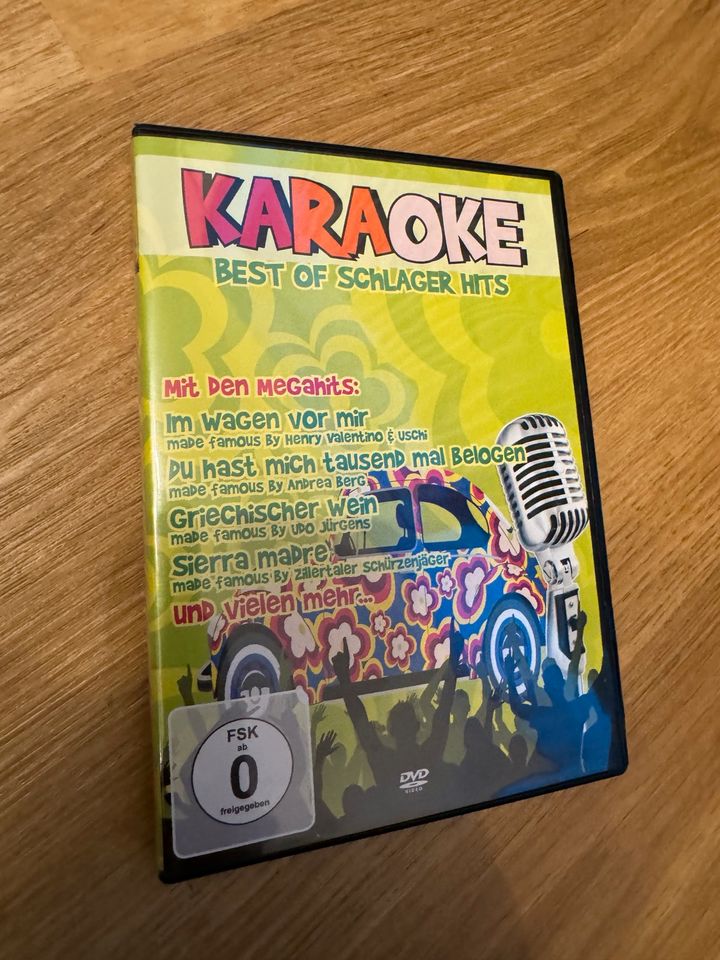Karaoke Schlager Internationale Party Hits DVD in Allersberg