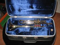 Trompete B Finke HORN Blasinstrument mit Koffer NEUwertig Bayern - Memmingen Vorschau