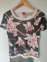 Shirt s.Oliver Mesh Gr 40 floral Bayern - Neu Ulm Vorschau