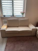 Ikea Sofa Kivik 2er Beige + 2.Bezug + flexibler Holzablage Berlin - Tempelhof Vorschau