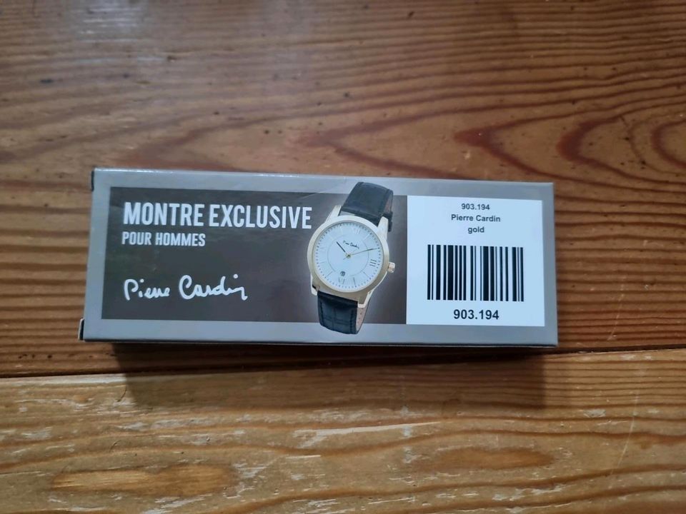 Pierre Cardin Exclusive Herren Gold Uhr Armbanduhr in Hamburg