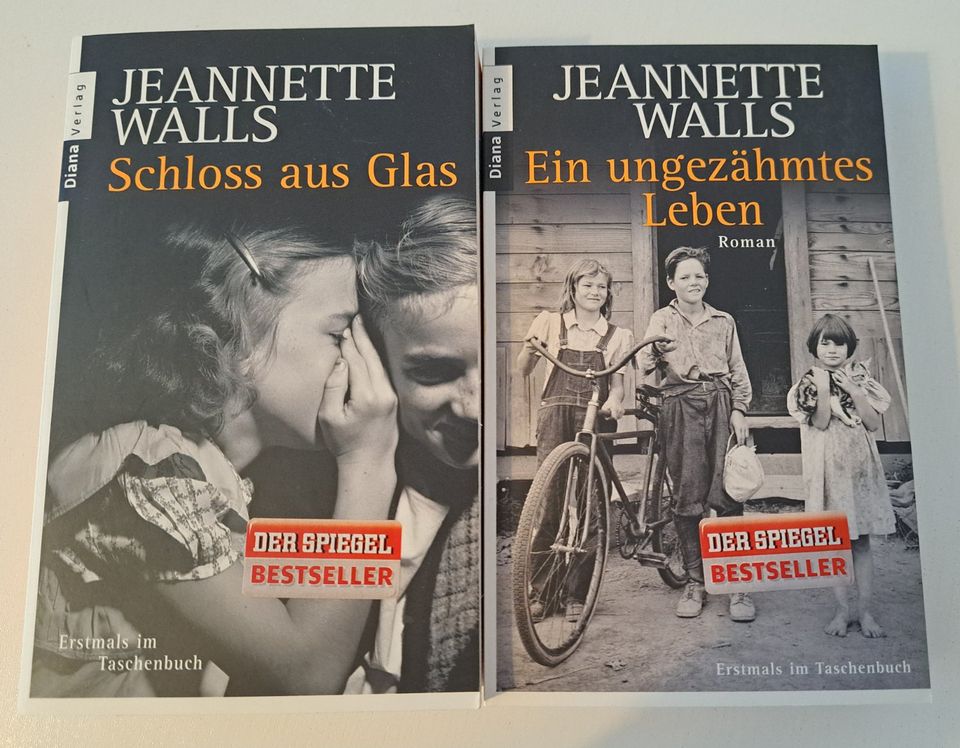 Buch Jeannette Walls (neu): Schloss aus Glas & Ungezähmtes Leben in Essen -  Rüttenscheid