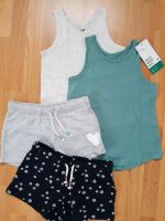 ☆NEU☆ Set: 2 Tops + 2 Shorts / kurze Hosen von H&M Gr. 92 Niedersachsen - Jork Vorschau