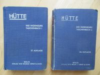 HÜTTE Des Ingenieurs Taschenbuch Band 1 und 2 Baden-Württemberg - Ludwigsburg Vorschau