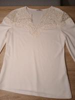 Damen Oberteil, Pulli mit Spitze Gr. S Bayern - Cham Vorschau