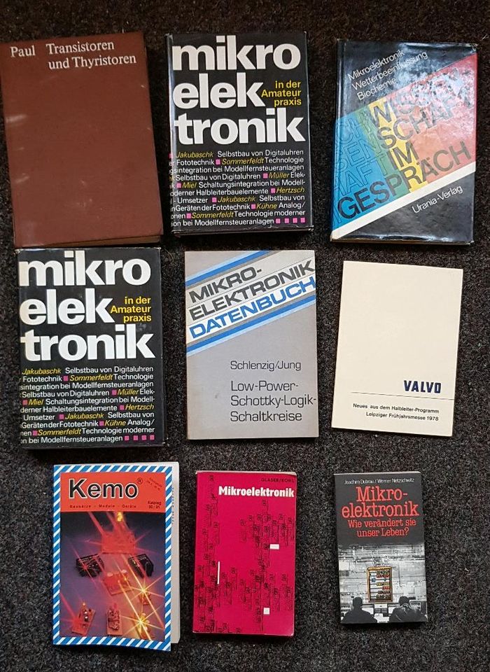 Bücher Mikro Elektronik Elektrotechnik DDR in Greiz