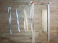 Stricknadeln und Nadelspiel Holz, Bambus und Plastik Nordrhein-Westfalen - Haan Vorschau