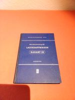 Betriebsanleitung GARANT 32 1956 Leipzig - Schönefeld-Abtnaundorf Vorschau