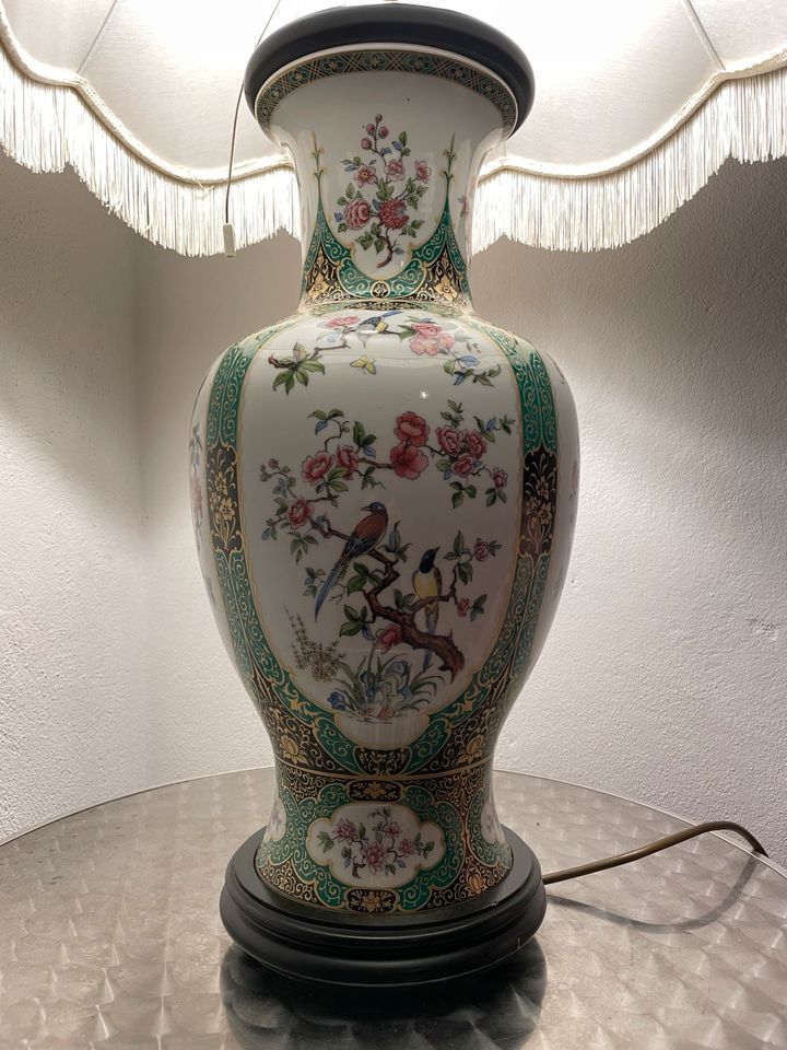 Tischlampe Keramiklampe Vintagelampe in Lebach