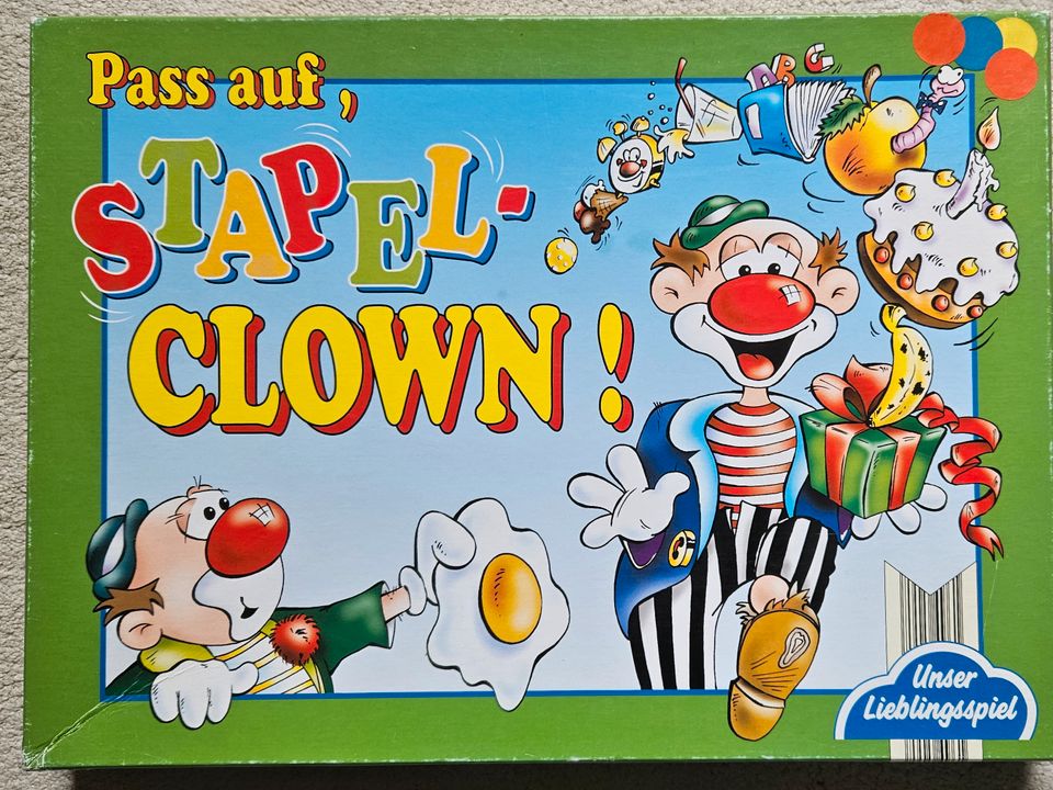 Pass auf, STAPEL-CLOWN ! Spiel ab 3 Jahren in Bielefeld