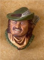 Vintage Bossons England Chalkware Kopf Robin Hood Berlin - Mitte Vorschau