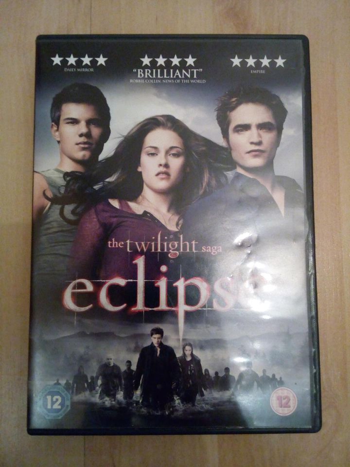 DVD Film Twilight-Saga Twilight New Moon Eclipse, auf Englisch in Hamburg