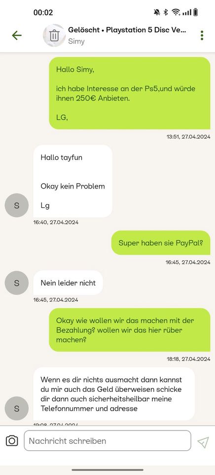 Bitte Durchlesen....Ps5 in Diepholz