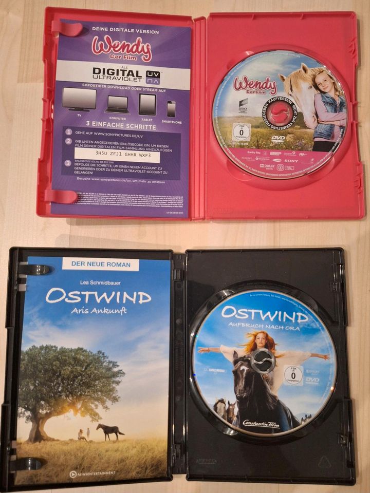 DVD Bundle "Wendy" und "Ostwind" in Weiterstadt