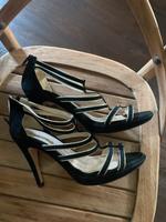 Sacha Plateau High Heels* 40* Wildleder* wie neu* Schwarz Gold* Köln - Worringen Vorschau