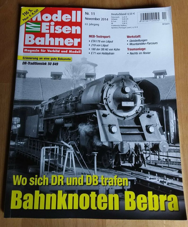 Modell Eisenbahner 8 /18 und 11 / 2014 Bahnknoten Bebra + WEITERE in Castrop-Rauxel