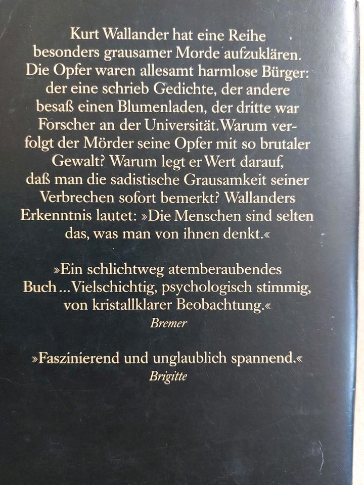 4x Henning Mankell Der Chinese/ Kennedys Hirn/ Die fünfte Frau in Dresden