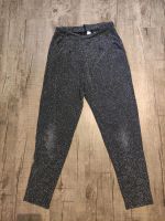 H&M Anzughose Glitzer Schwarz Jogginghose Gr. 38 Bayern - Obermichelbach Vorschau